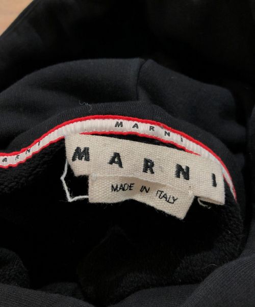 MARNI（マルニ）MARNI (マルニ) SPLATTER LOGO PULLOVER ブラック サイズ:48の古着・服飾アイテム