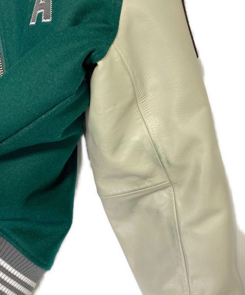 Hysteric Glamour（ヒステリックグラマー）Hysteric Glamour (ヒステリックグラマー) STADIUM JUMPER  グリーン サイズ:XLの古着・服飾アイテム