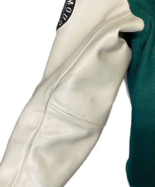 Hysteric Glamour（ヒステリックグラマー）Hysteric Glamour (ヒステリックグラマー) STADIUM JUMPER  グリーン サイズ:XLの古着・服飾アイテム