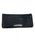CHROME HEARTS（クロムハーツ）の古着「 ALLIGATOR LONG SINGLE FOLD WALLET」｜ブラック