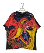 LIQUID BLUEリキッドブルー）の古着「ドラゴンTシャツ」｜ブラック