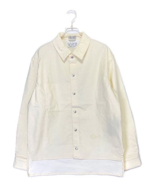 Dior（ディオール）Dior (ディオール) Overshirt ホワイト サイズ:SIZE 46の古着・服飾アイテム