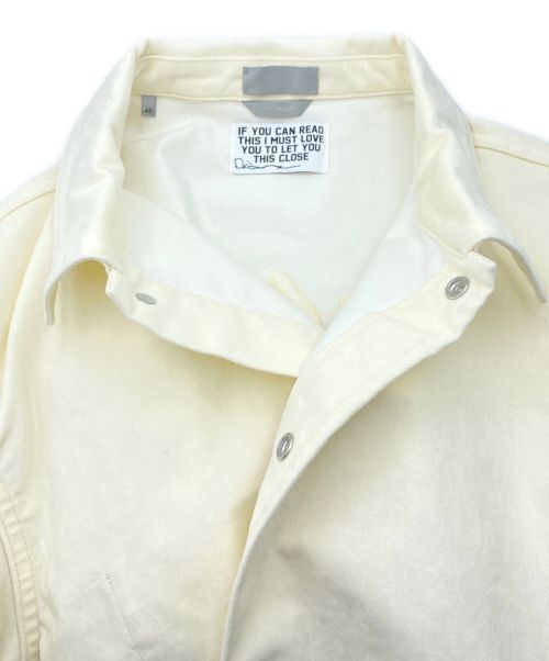 Dior（ディオール）Dior (ディオール) Overshirt ホワイト サイズ:SIZE 46の古着・服飾アイテム