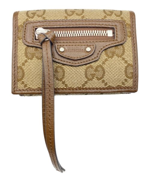 GUCCI（グッチ）GUCCI (グッチ) The Hacker Neo Classic Wallet ブラウン サイズ:-の古着・服飾アイテム