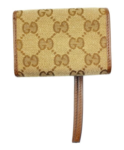 GUCCI（グッチ）GUCCI (グッチ) The Hacker Neo Classic Wallet ブラウン サイズ:-の古着・服飾アイテム
