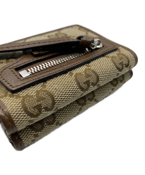 GUCCI（グッチ）GUCCI (グッチ) The Hacker Neo Classic Wallet ブラウン サイズ:-の古着・服飾アイテム