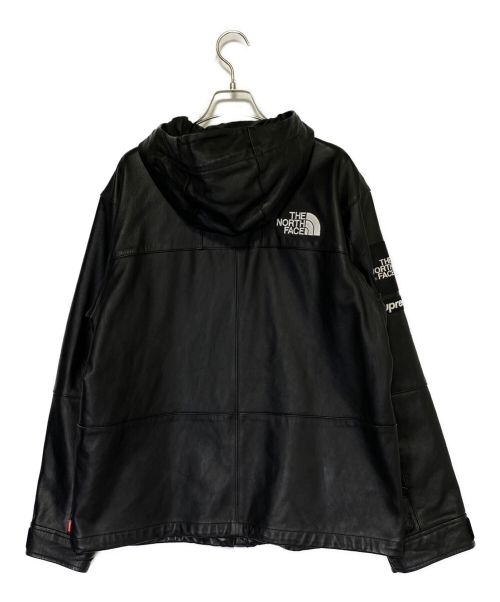 SUPREME（シュプリーム）SUPREME (シュプリーム) Leather Mountain Parka ブラック サイズ:Mの古着・服飾アイテム