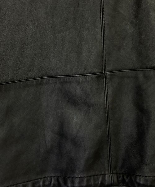 SUPREME（シュプリーム）SUPREME (シュプリーム) Leather Mountain Parka ブラック サイズ:Mの古着・服飾アイテム