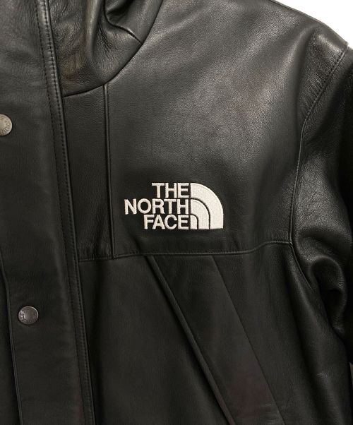 SUPREME（シュプリーム）SUPREME (シュプリーム) Leather Mountain Parka ブラック サイズ:Mの古着・服飾アイテム