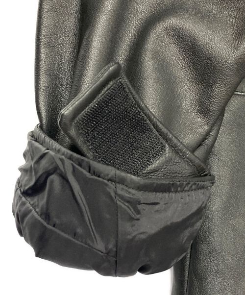 SUPREME（シュプリーム）SUPREME (シュプリーム) Leather Mountain Parka ブラック サイズ:Mの古着・服飾アイテム