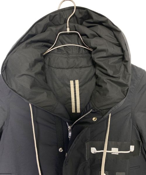 DRKSHDW（ダークシャドウ）DRKSHDW (ダークシャドウ) モッズコート ブラック サイズ:Mの古着・服飾アイテム