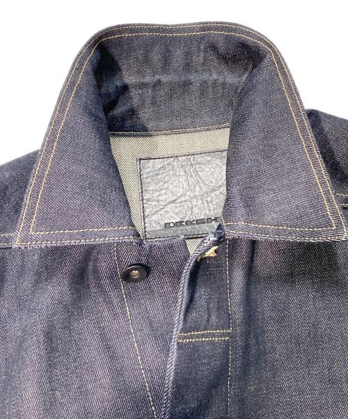 DRKSHDW（ダークシャドウ）DRKSHDW (ダークシャドウ) WORKER JKT（ワーカーJKT） インディゴ サイズ:Mの古着・服飾アイテム
