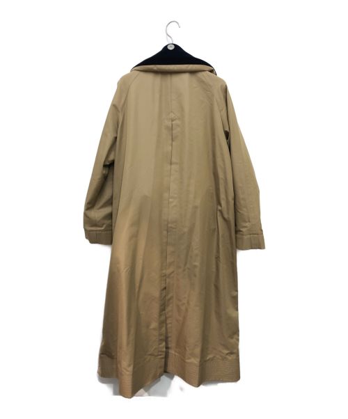 sacai（サカイ）sacai (サカイ) 21AW Wool Melton Coat ネイビー×ベージュ サイズ:2の古着・服飾アイテム