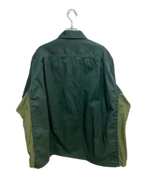 sacai（サカイ）sacai (サカイ) 21AW Grosgrain Shirt ブラウン サイズ:3の古着・服飾アイテム