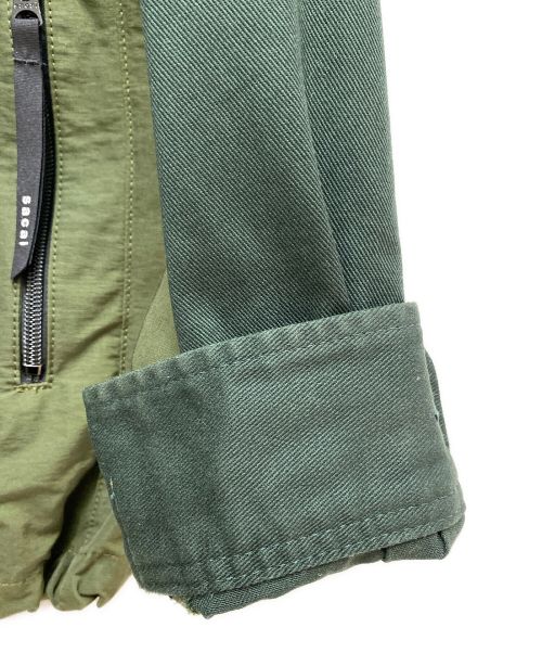 sacai（サカイ）sacai (サカイ) 21AW Grosgrain Shirt ブラウン サイズ:3の古着・服飾アイテム