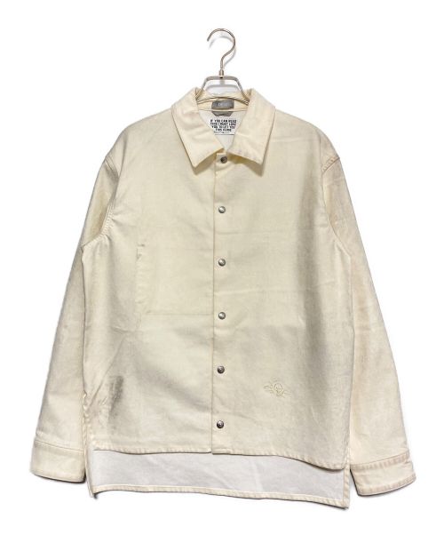Dior（ディオール）Dior (ディオール) cactus jack (カクタスジャック) Overshirt ホワイト サイズ:44の古着・服飾アイテム