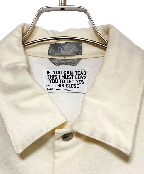 Dior（ディオール）Dior (ディオール) cactus jack (カクタスジャック) Overshirt ホワイト サイズ:44の古着・服飾アイテム