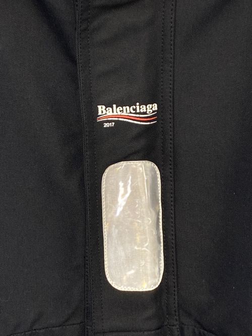 BALENCIAGA（バレンシアガ）BALENCIAGA (バレンシアガ) Cシェイプジャケット ブラック サイズ:SIZE 48の古着・服飾アイテム