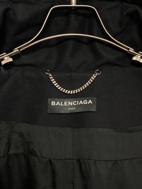 BALENCIAGA（バレンシアガ）BALENCIAGA (バレンシアガ) Cシェイプジャケット ブラック サイズ:SIZE 48の古着・服飾アイテム