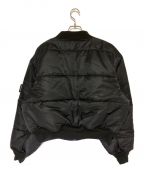 VETEMENTSヴェトモン）の古着「Reversible Bomber Jacket」｜ブラック