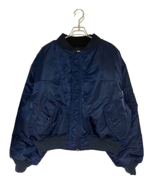 VETEMENTS（ヴェトモン）VETEMENTS (ヴェトモン) Reversible Bomber Jacket ブラック サイズ:Sの古着・服飾アイテム