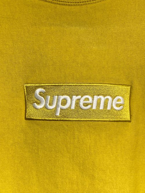 SUPREME（シュプリーム）SUPREME (シュプリーム) Box Logo Crewneck Sweatshirt マスタード サイズ:Mの古着・服飾アイテム