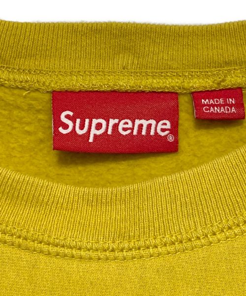 SUPREME（シュプリーム）SUPREME (シュプリーム) Box Logo Crewneck Sweatshirt マスタード サイズ:Mの古着・服飾アイテム