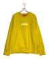 SUPREME（シュプリーム）の古着「Box Logo Crewneck Sweatshirt」｜マスタード