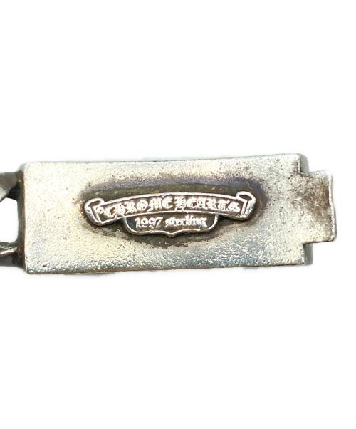 CHROME HEARTS（クロムハーツ）CHROME HEARTS (クロムハーツ) ファンシーリンク フローラルクロス ID ブレスレット サイズ:-の古着・服飾アイテム