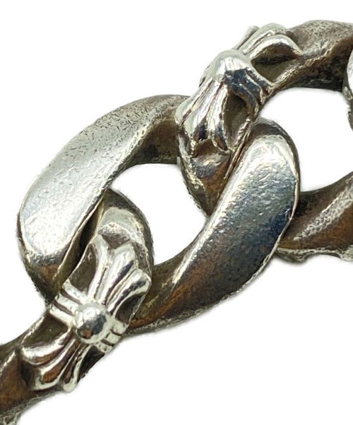 CHROME HEARTS（クロムハーツ）CHROME HEARTS (クロムハーツ) ファンシーリンク フローラルクロス ID ブレスレット サイズ:-の古着・服飾アイテム