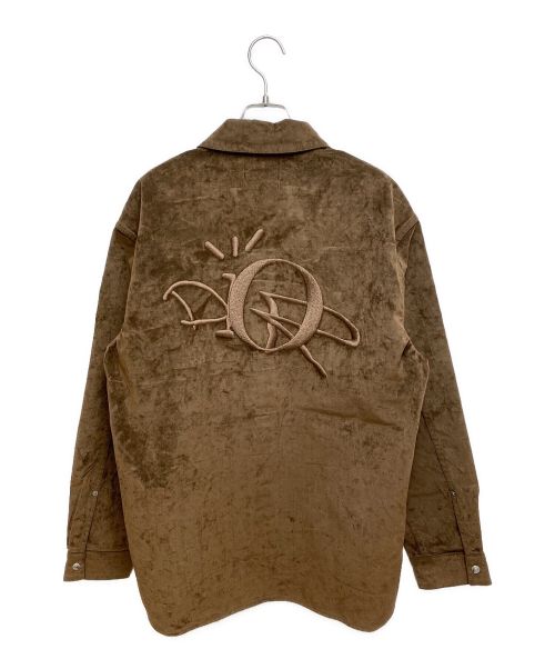 Dior（ディオール）Dior (ディオール) コーティングシャツジャケット ブラウン サイズ:52の古着・服飾アイテム