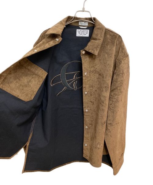 Dior（ディオール）Dior (ディオール) コーティングシャツジャケット ブラウン サイズ:52の古着・服飾アイテム