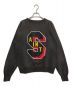 SAINT MICHAEL（セントマイケル）の古着「DT CRW SWT / ST / BLK」｜グレー