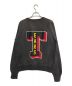 SAINT MICHAEL (セントマイケル) DT CRW SWT / ST / BLK グレー サイズ:M：34800円