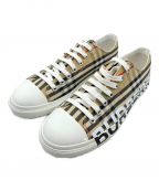 BURBERRYバーバリー）の古着「LOW TOP SNEAKER」｜ブラウン