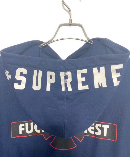 SUPREME（シュプリーム）SUPREME (シュプリーム) INDEPENDENT (インディペンデント) Independent Pullover ネイビー サイズ:Mの古着・服飾アイテム