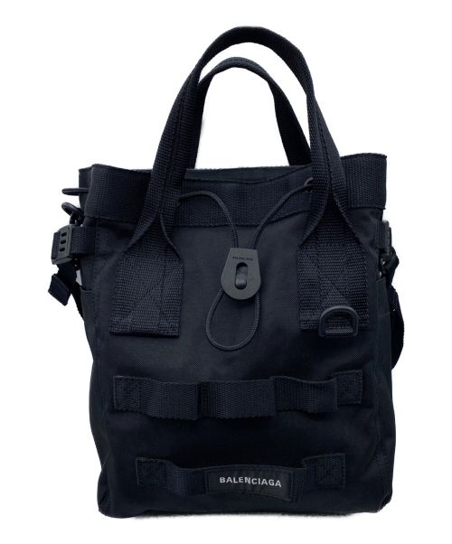 BALENCIAGA（バレンシアガ）BALENCIAGA (バレンシアガ) Army Small Tote Bag ブラック サイズ:-の古着・服飾アイテム