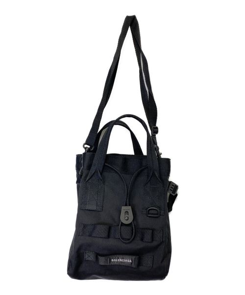BALENCIAGA（バレンシアガ）BALENCIAGA (バレンシアガ) Army Small Tote Bag ブラック サイズ:-の古着・服飾アイテム