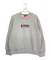 Supreme（シュプリーム）の古着「Box Logo Crewneck」｜グレー