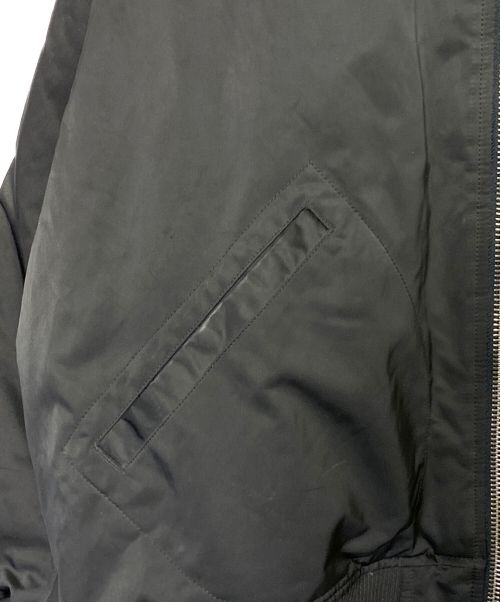 Calvin Klein（カルバンクライン）Calvin Klein (カルバンクライン) BOMBER COAT ブラック サイズ:Mの古着・服飾アイテム