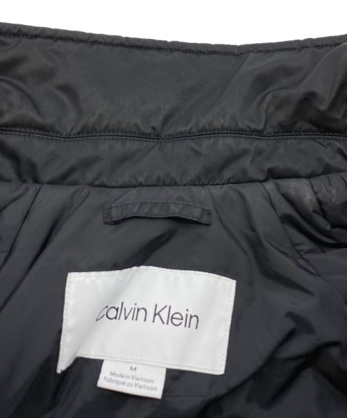 Calvin Klein（カルバンクライン）Calvin Klein (カルバンクライン) BOMBER COAT ブラック サイズ:Mの古着・服飾アイテム
