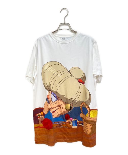 LOEWE（ロエベ）LOEWE (ロエベ) 銭婆Tシャツ ホワイト サイズ:Sの古着・服飾アイテム