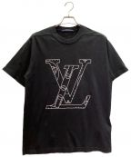 LOUIS VUITTON×NBAルイ ヴィトン×エヌビーエー）の古着「NBAプリントTシャツ」｜ブラック