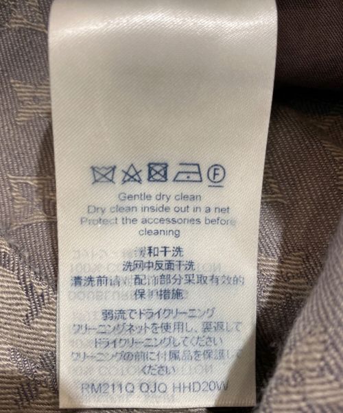 LOUIS VUITTON（ルイ ヴィトン）LOUIS VUITTON (ルイ ヴィトン) モノグラムスリムジーンズ グレー サイズ:28の古着・服飾アイテム