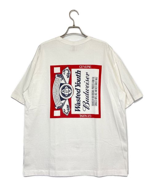 WASTED YOUTH（ウェイステッドユース）WASTED YOUTH (ウェイステッド ユース) Tシャツ ホワイト サイズ:XLの古着・服飾アイテム