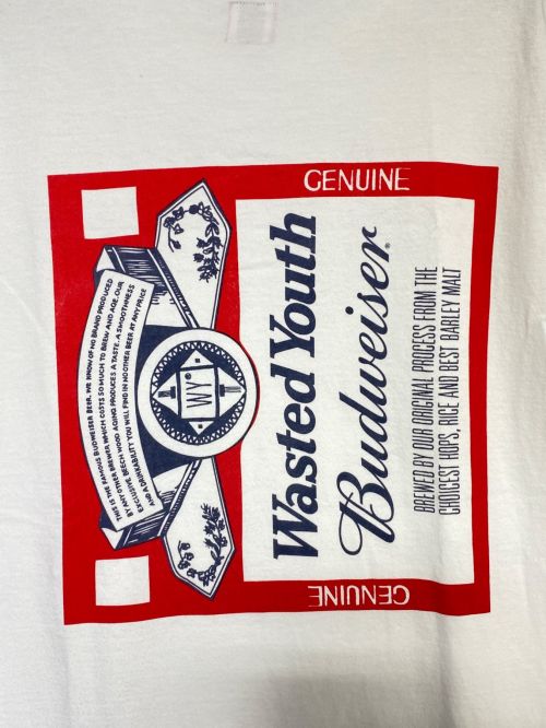 WASTED YOUTH（ウェイステッドユース）WASTED YOUTH (ウェイステッド ユース) Tシャツ ホワイト サイズ:XLの古着・服飾アイテム