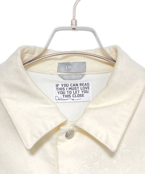 Dior（ディオール）Dior (ディオール) cactus jack (カクタスジャック) Overshirt ホワイト サイズ:50の古着・服飾アイテム