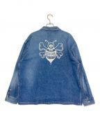 Diorディオール）の古着「Cotton Denim Overshirt」｜インディゴ