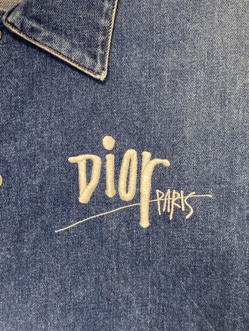 Dior（ディオール）Dior (ディオール) Cotton Denim Overshirt インディゴ サイズ:SIZE 54の古着・服飾アイテム
