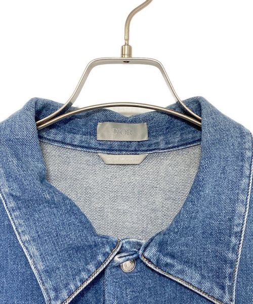Dior（ディオール）Dior (ディオール) Cotton Denim Overshirt インディゴ サイズ:SIZE 54の古着・服飾アイテム